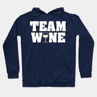 Team Wine (White) Hoodie